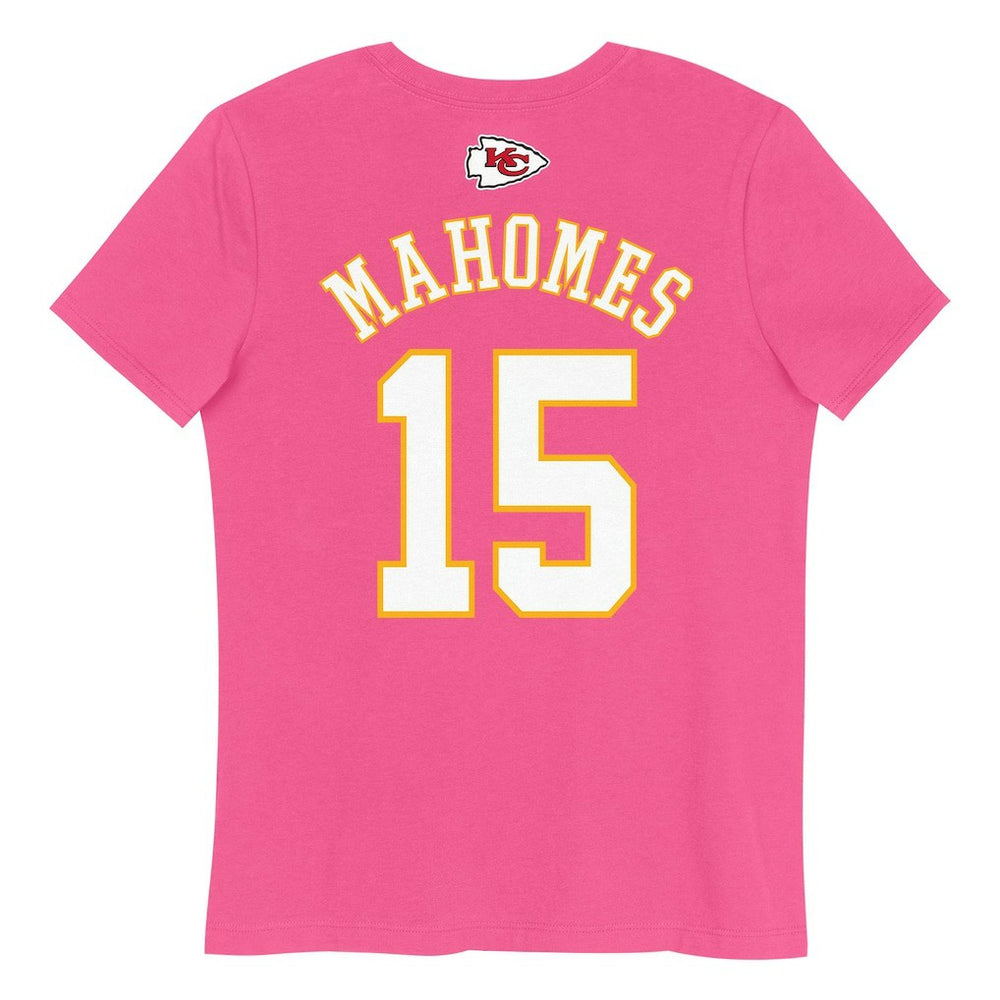 Patrick Mahomes  Girls Youth Player Name & Number T-Shirt - Kansas City Chiefs
