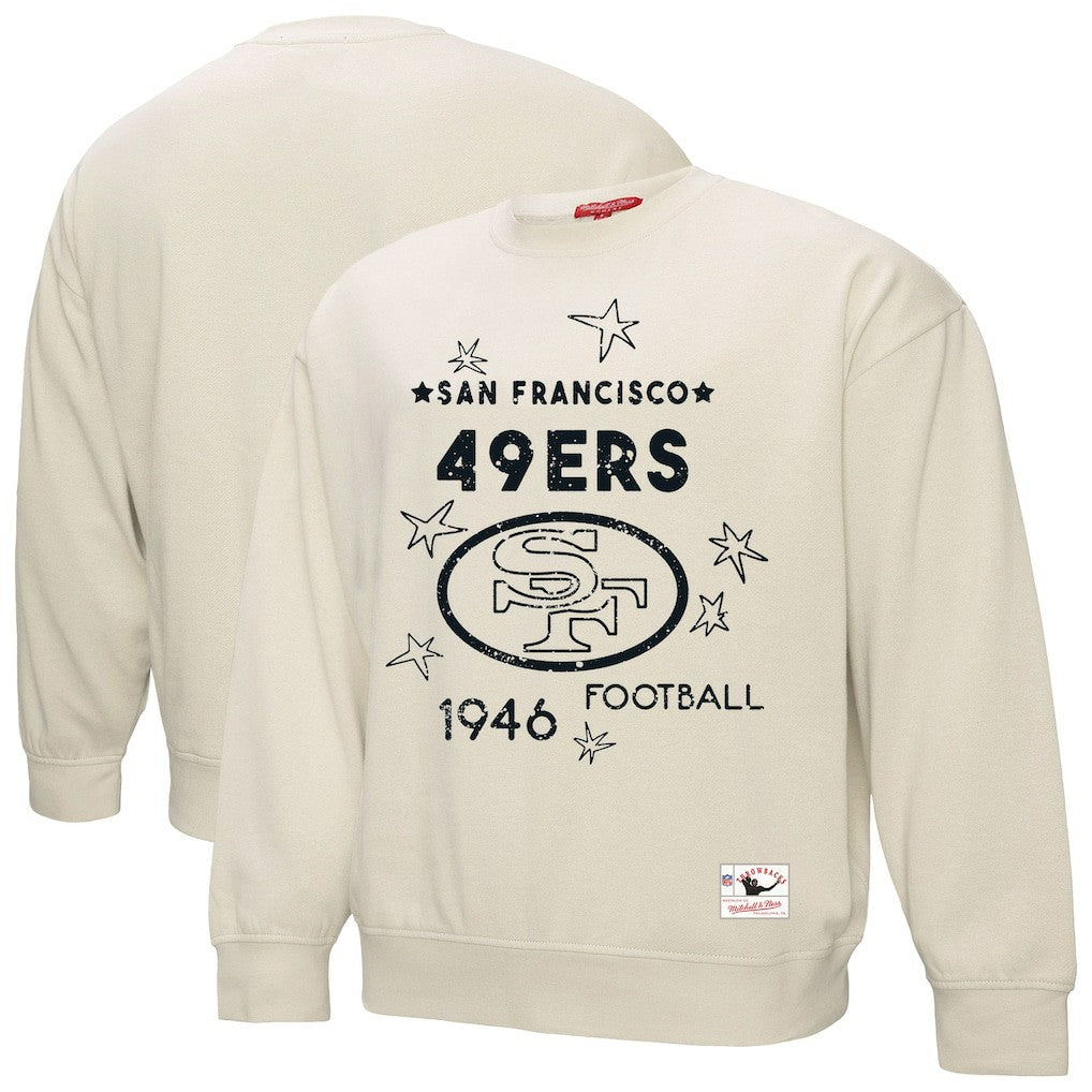 Women's Shooting Stars Pullover Sweatshirt - San Francisco 49ers
