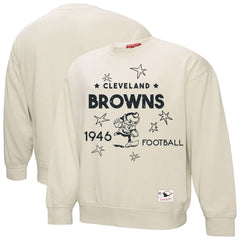 Women's Shooting Stars Pullover Sweatshirt - Cleveland Browns