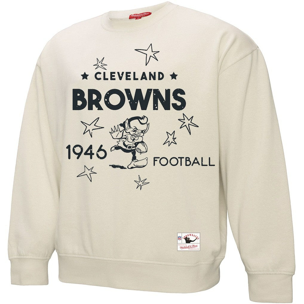 Women's Shooting Stars Pullover Sweatshirt - Cleveland Browns