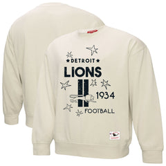 Women's Shooting Stars Pullover Sweatshirt - Detroit Lions