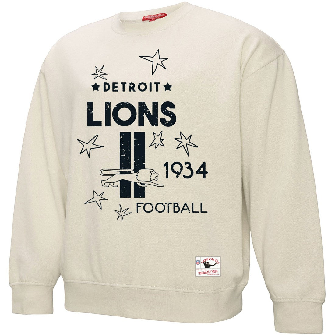 Women's Shooting Stars Pullover Sweatshirt - Detroit Lions