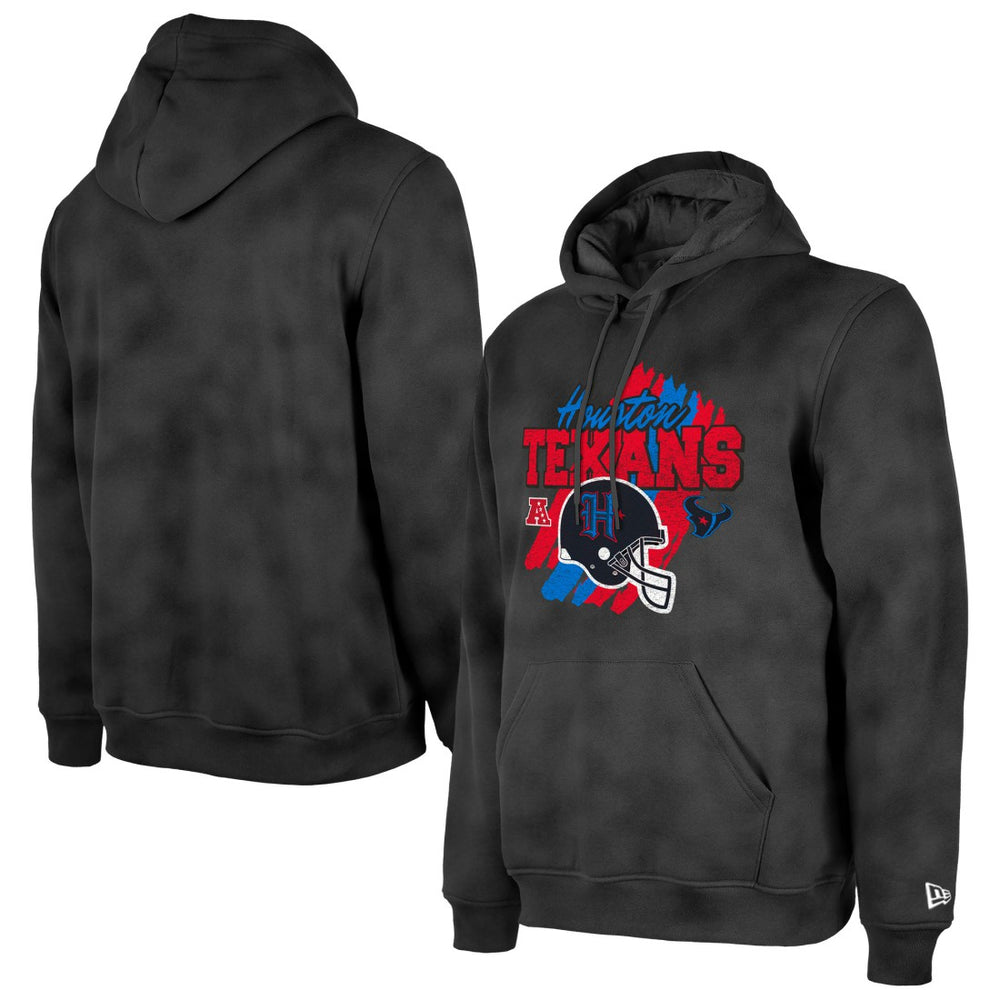Identity Helmet Enzyme Washed Pullover Hoodie - Houston Texans