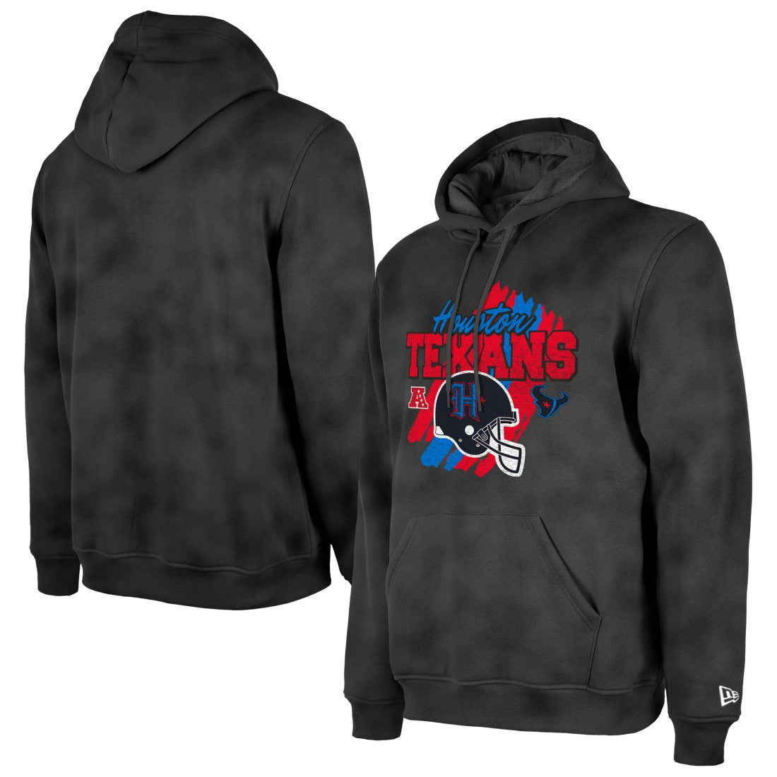 Identity Helmet Enzyme Washed Pullover Hoodie - Houston Texans