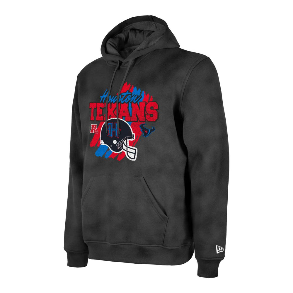 Identity Helmet Enzyme Washed Pullover Hoodie - Houston Texans