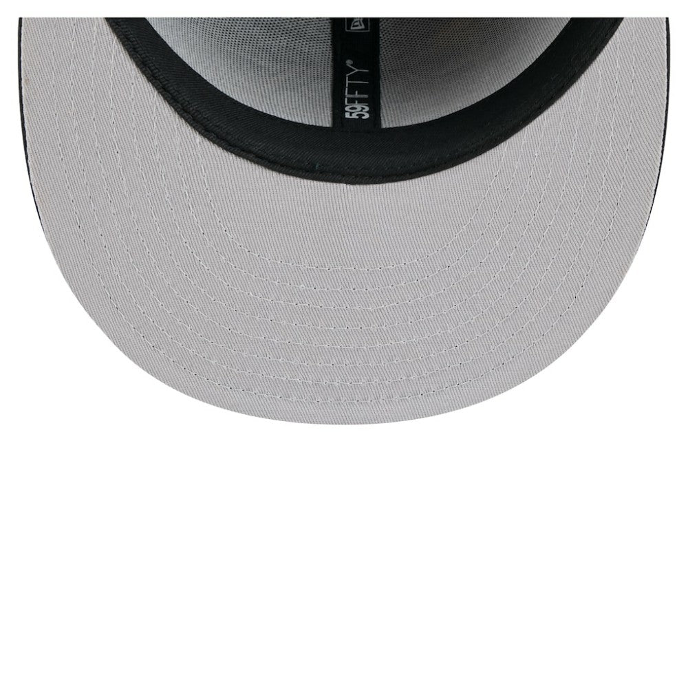 NHL Black Boston Bruins New Era State Stitch 59FIFTY Fitted Hat
