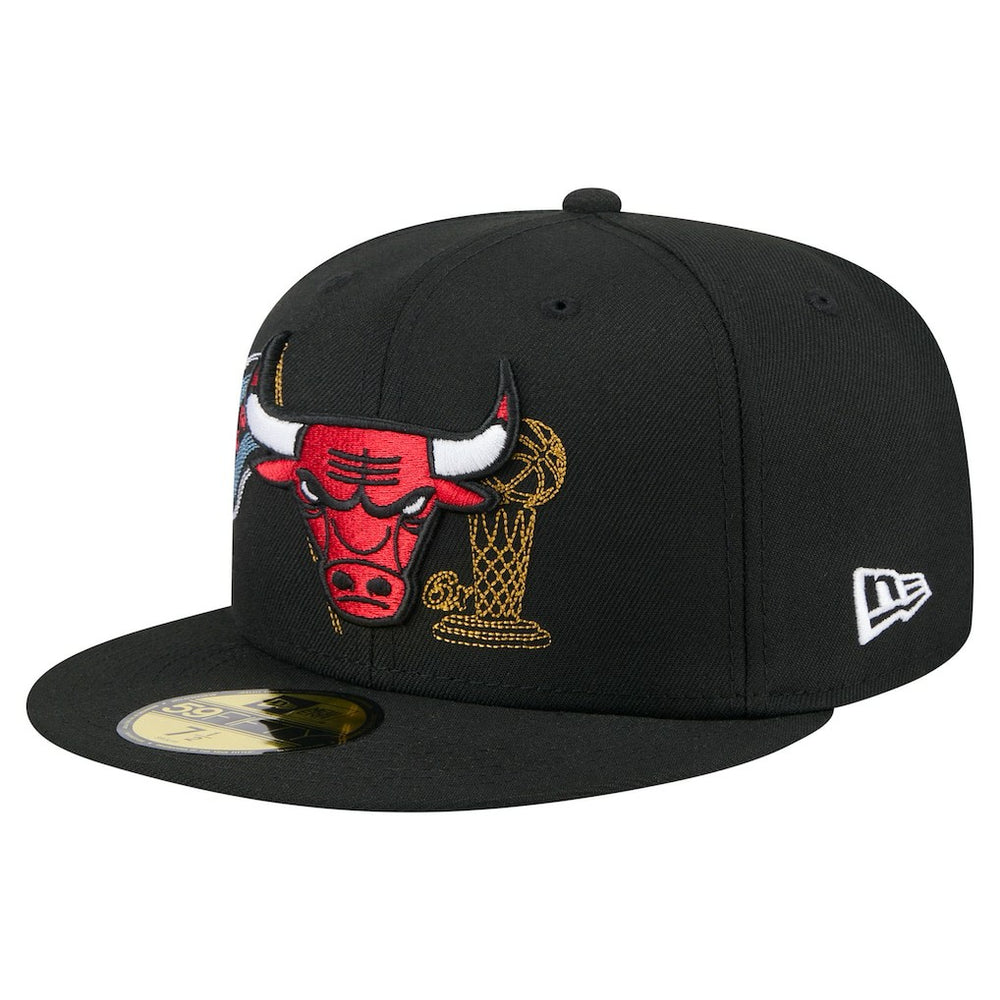 NBA Chicago Bulls State Stitch 59FIFTY Fitted Hat