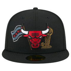 NBA Chicago Bulls State Stitch 59FIFTY Fitted Hat