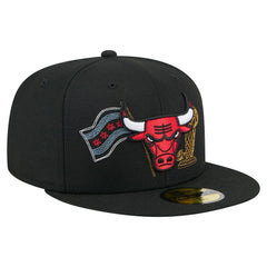 NBA Chicago Bulls State Stitch 59FIFTY Fitted Hat