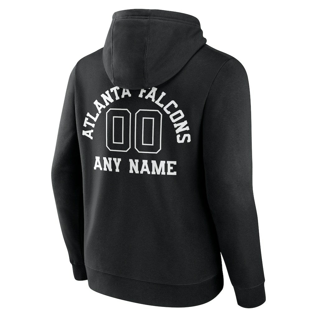 Personalized Name & Number Pullover Hoodie - Atlanta Falcons