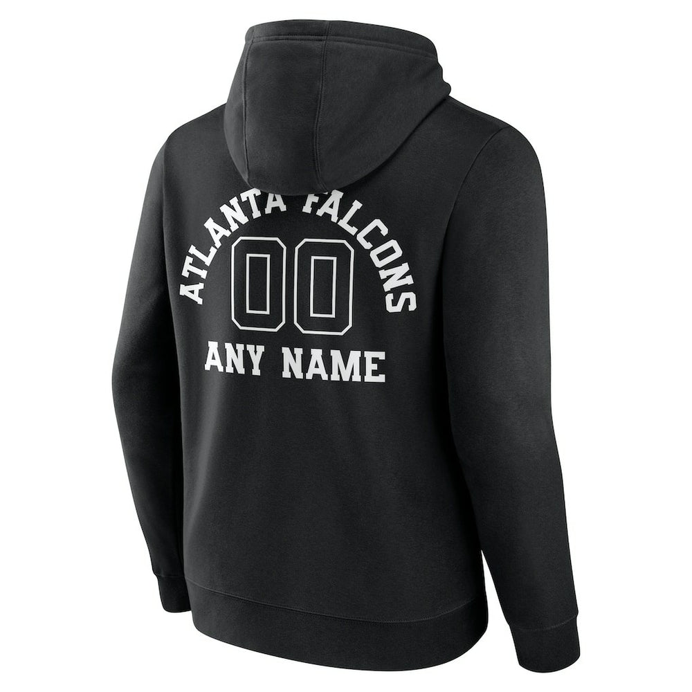 Personalized Name & Number Pullover Hoodie - Atlanta Falcons