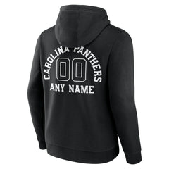 Personalized Name & Number Pullover Hoodie - Carolina Panthers