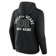 Personalized Name & Number Pullover Hoodie - Chicago Bears