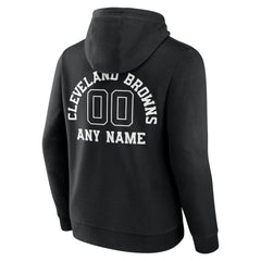 Personalized Name & Number Pullover Hoodie - Cleveland Browns