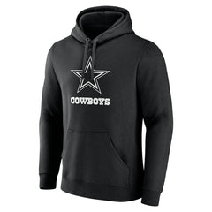 Personalized Name & Number Pullover Hoodie - Dallas Cowboys