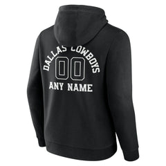 Personalized Name & Number Pullover Hoodie - Dallas Cowboys