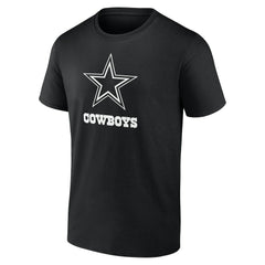 Personalized Name & Number Monochrome T-Shirt - Dallas Cowboys