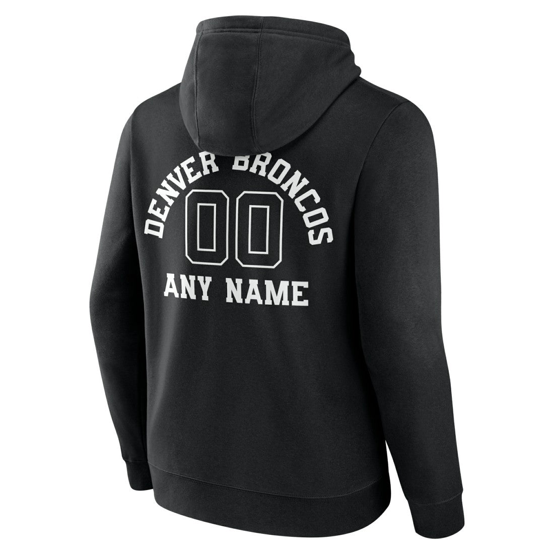 Personalized Name & Number Pullover Hoodie - Denver Broncos