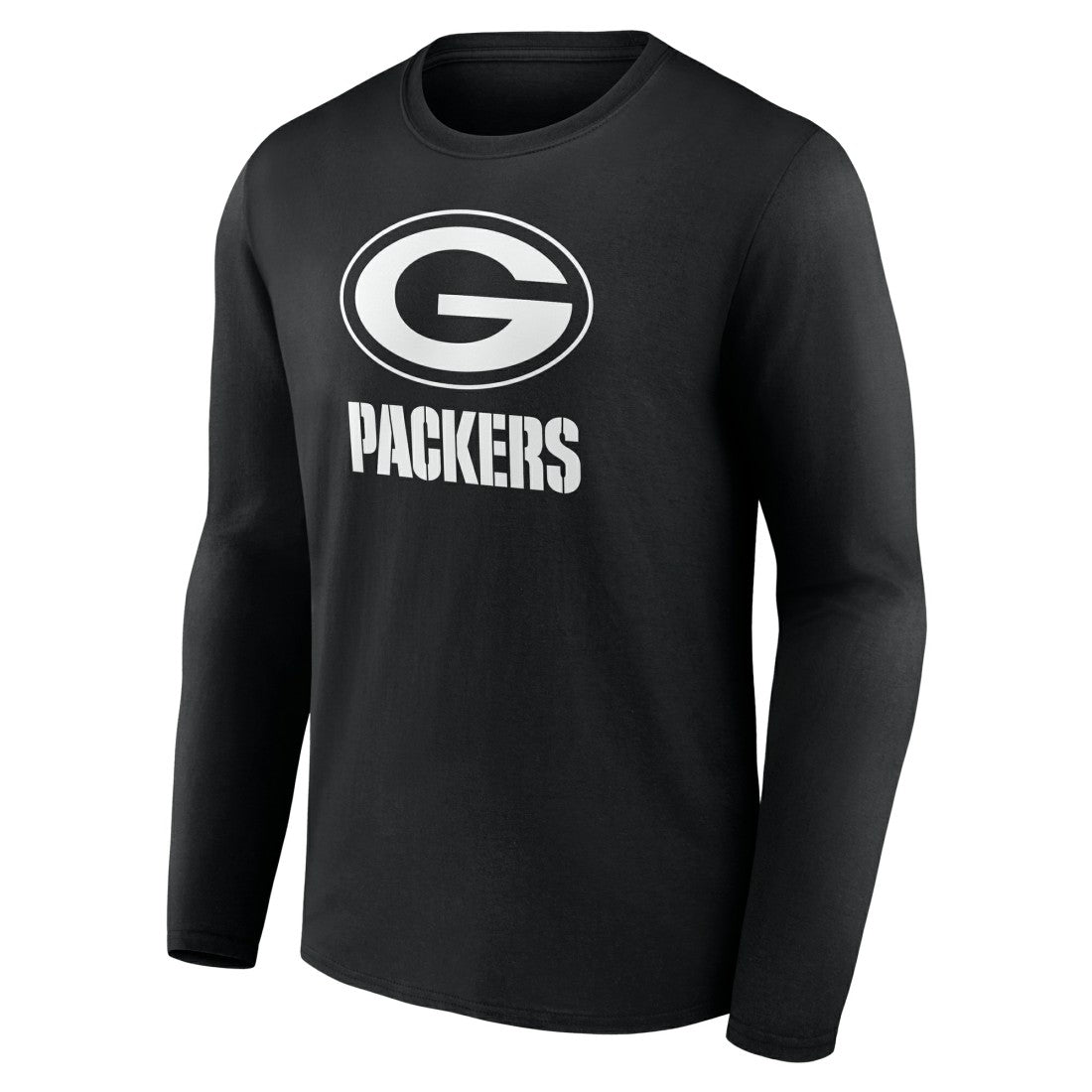 Personalized Name & Number Monochrome Long Sleeve T-Shirt - Green Bay Packers
