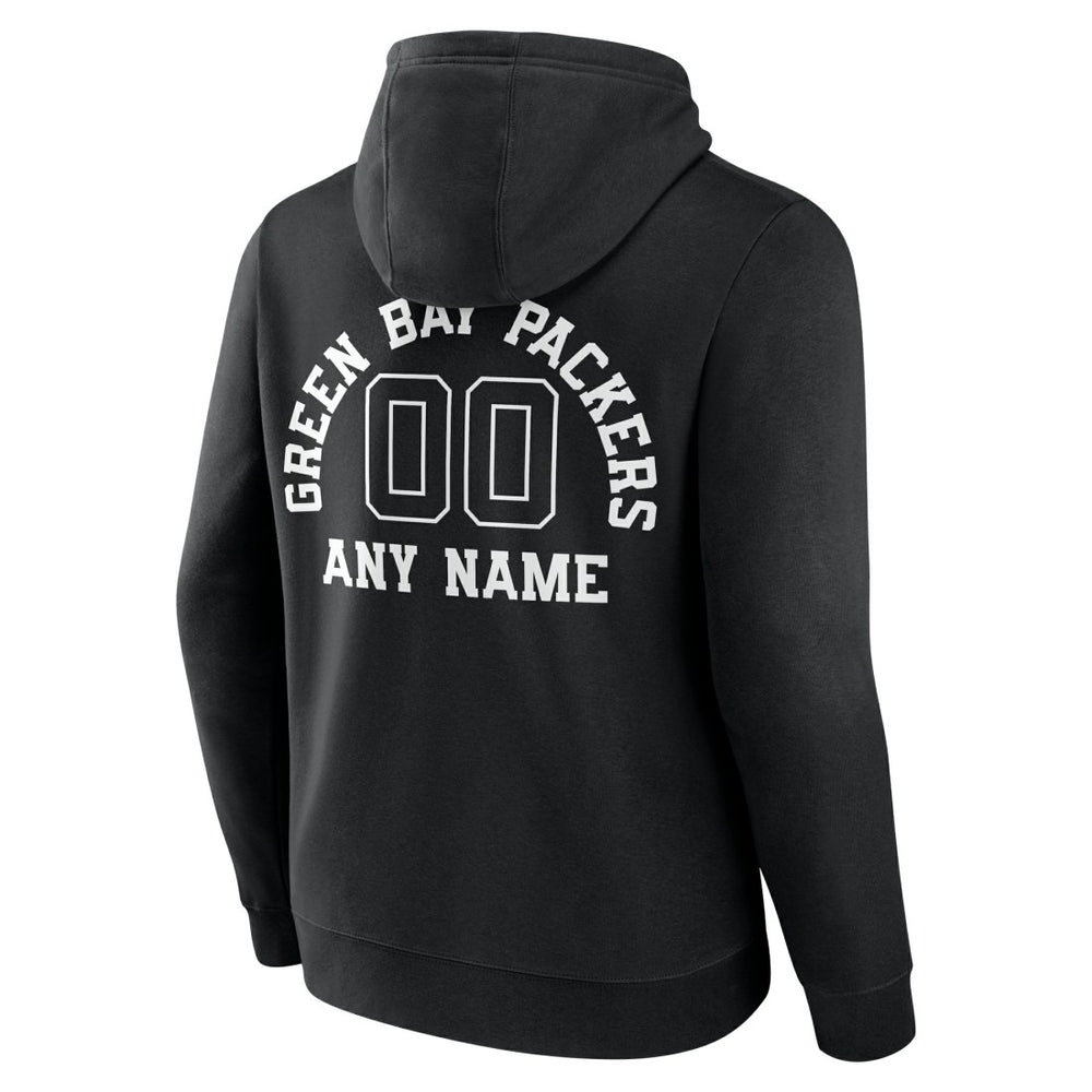 Personalized Name & Number Pullover Hoodie - Green Bay Packers