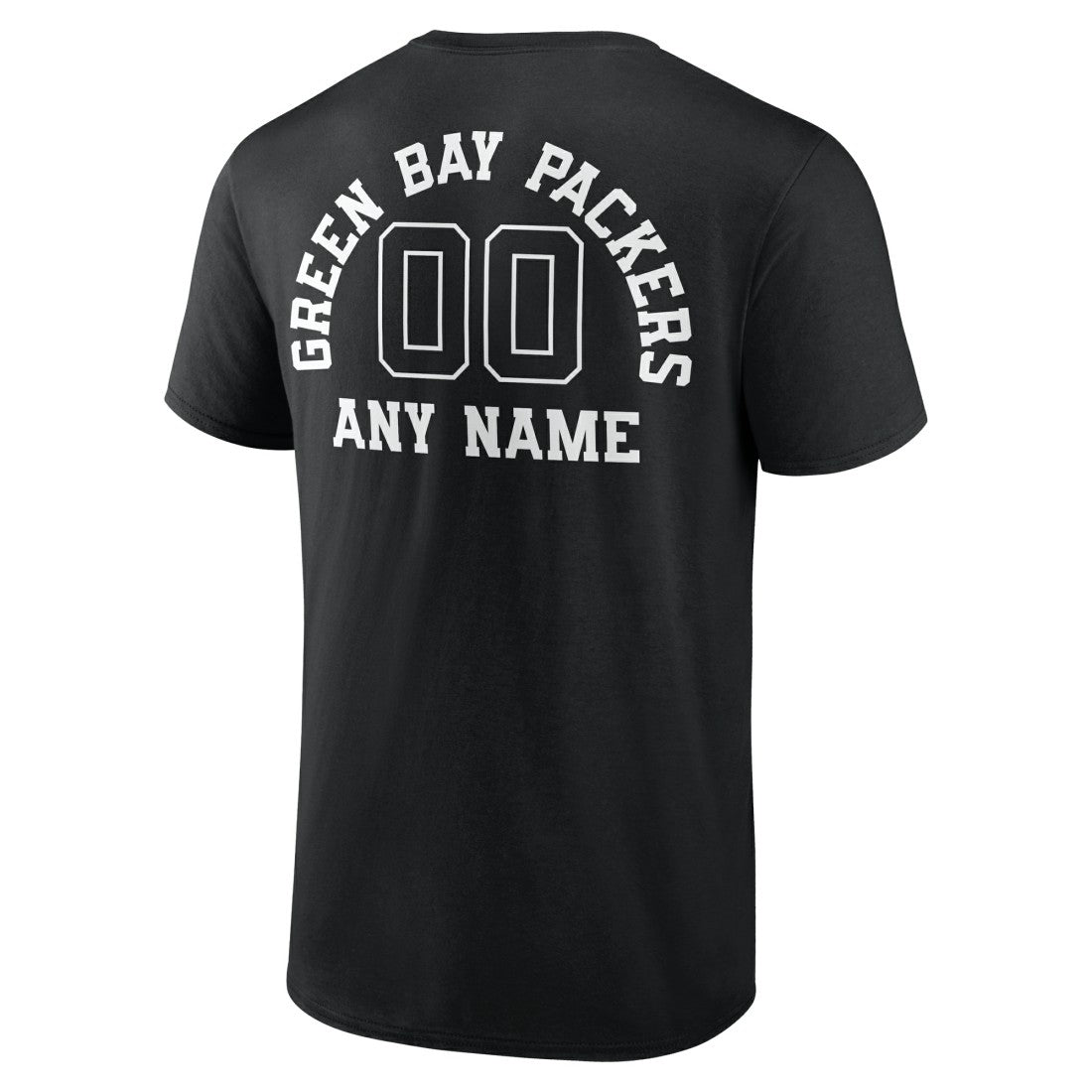 Personalized Name & Number Monochrome T-Shirt - Green Bay Packers