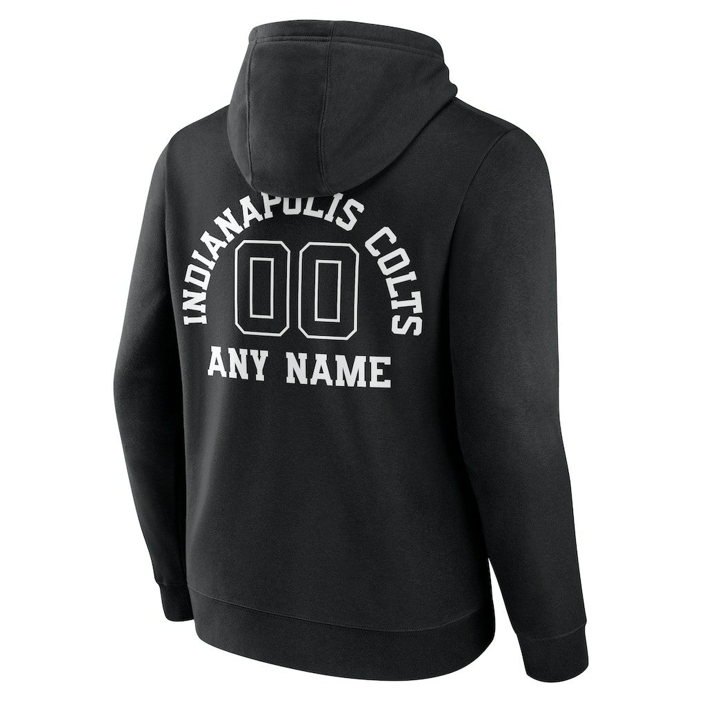 Personalized Name & Number Pullover Hoodie - Indianapolis Colts
