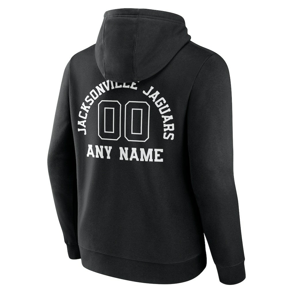 Personalized Name & Number Pullover Hoodie - Jacksonville Jaguars