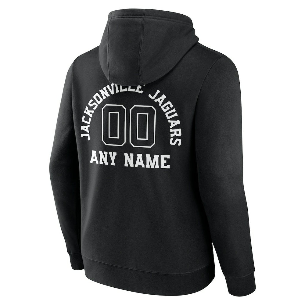 Personalized Name & Number Pullover Hoodie - Jacksonville Jaguars