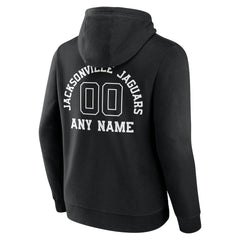 Personalized Name & Number Pullover Hoodie - Jacksonville Jaguars