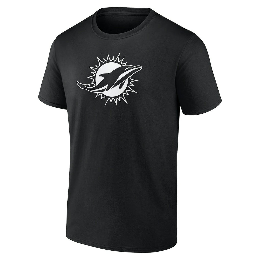 Personalized Name & Number Monochrome T-Shirt - Miami Dolphins