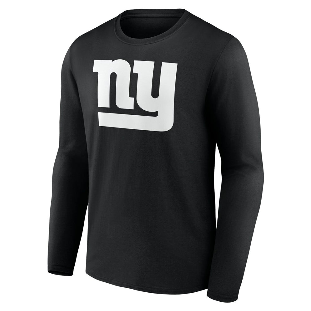 Personalized Name & Number Monochrome Long Sleeve T-Shirt - New York Giants