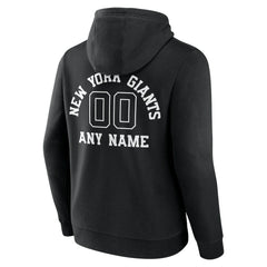 Personalized Name & Number Pullover Hoodie - New York Giants