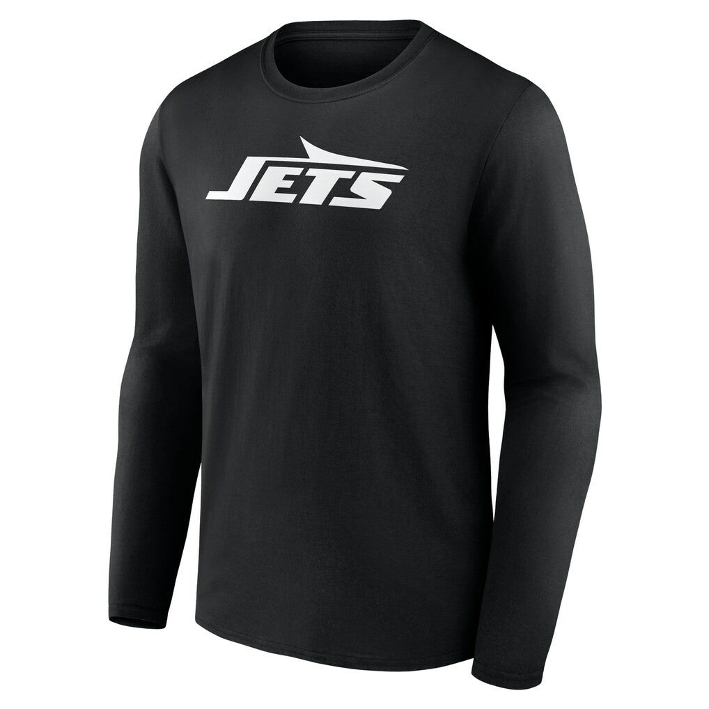 Personalized Name & Number Monochrome Long Sleeve T-Shirt - New York Jets