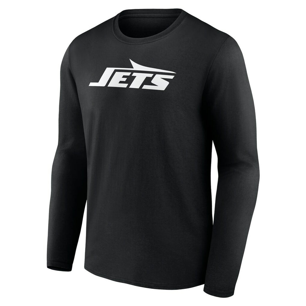 Personalized Name & Number Monochrome Long Sleeve T-Shirt - New York Jets
