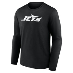 Personalized Name & Number Monochrome Long Sleeve T-Shirt - New York Jets