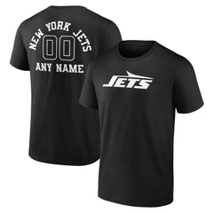 Personalized Name & Number Monochrome T-Shirt - New York Jets
