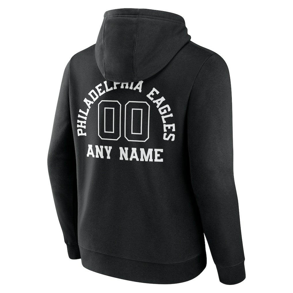 Personalized Name & Number Pullover Hoodie - Philadelphia Eagles