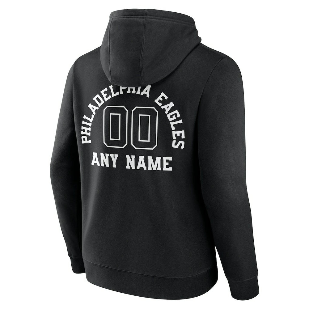 Personalized Name & Number Pullover Hoodie - Philadelphia Eagles