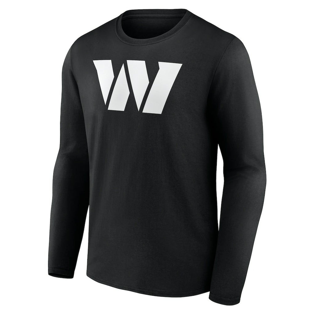 Personalized Name & Number Monochrome Long Sleeve T-Shirt - Washington Commanders