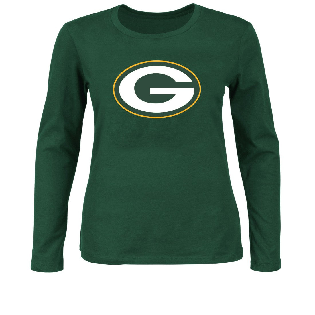 Women's Plus Size Long Sleeve T-Shirt - Green Bay Packers
