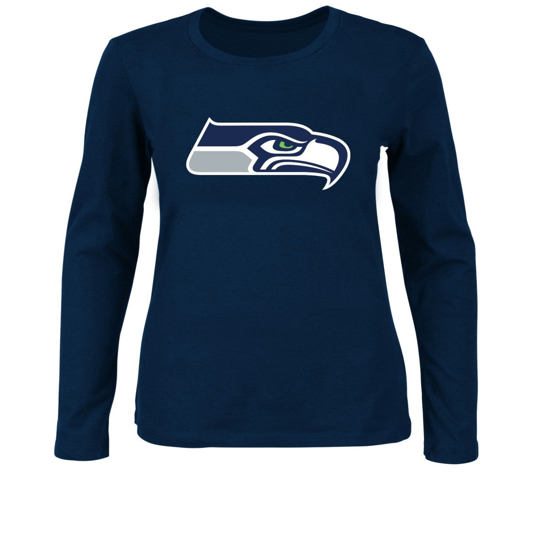 Women's Plus Size Long Sleeve T-Shirt - Seattle Seahawks