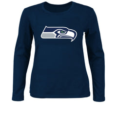 Women's Plus Size Long Sleeve T-Shirt - Seattle Seahawks