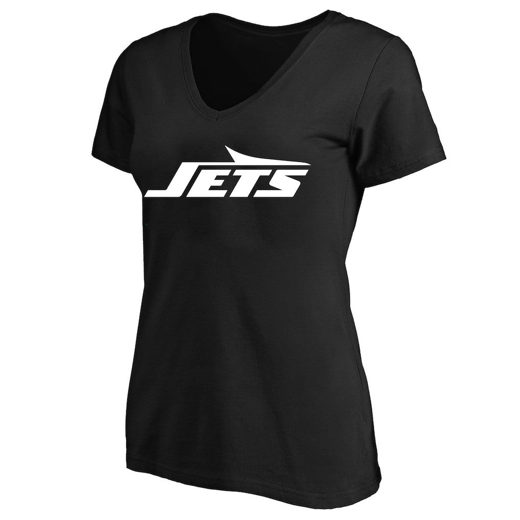 Women's Plus Size V-Neck T-Shirt - New York Jets