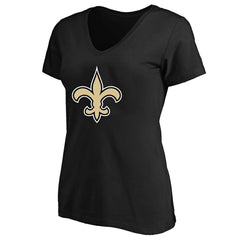 Women's Plus Size V-Neck T-Shirt - New Orleans Saints