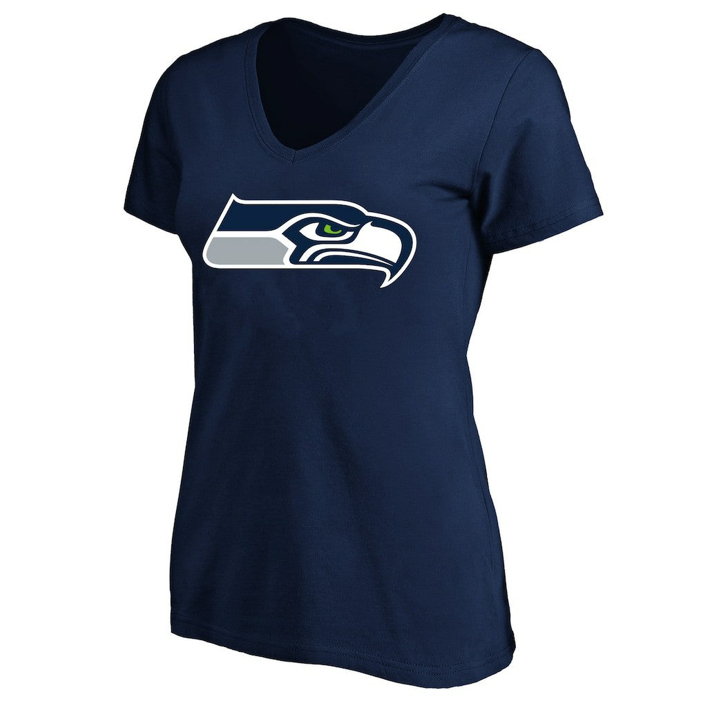 Women's Plus Size V-Neck T-Shirt - Seattle Seahawks