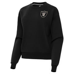 Antigua Women's Victory Pullover Sweatshirt - Las Vegas Raiders