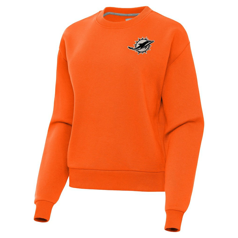 Antigua Women's Victory Pullover Sweatshirt - Miami Dolphins