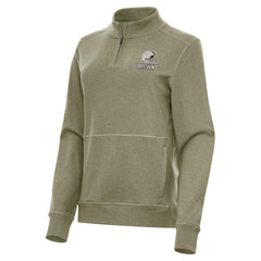 Antigua Women's Crush Quarter-Zip Top - Cleveland Browns