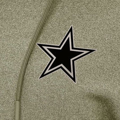 Antigua Women's Justice Pullover Hoodie - Dallas Cowboys