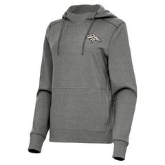 Antigua Women's Justice Pullover Hoodie - Denver Broncos